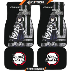 Iguro Obanai Demon Slayer Car Floor Mats Anime Car