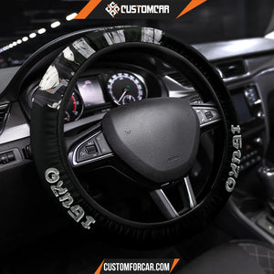 Iguro Obanai Demon Slayer Steering Wheel Cover Anime Car