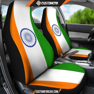 India Flag Car Seat Covers R031307 - New Car Seat Covers - 