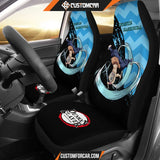 Inosuke Hashibira Demon Slayer Car Seat Covers Anime Car