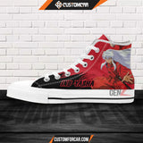 Inuyasha Inu Yasha High Top Shoes Custom Anime Shoes