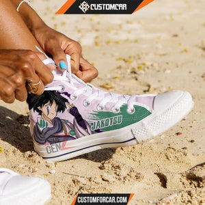 Inuyasha Jakotsu High Top Shoes Custom Anime Shoes