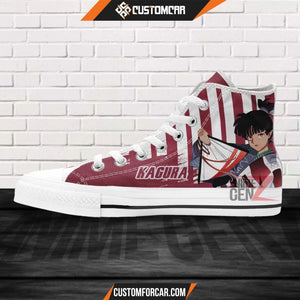 Inuyasha Kagura High Top Shoes Custom Anime Shoes