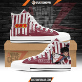 Inuyasha Kagura High Top Shoes Custom Anime Shoes