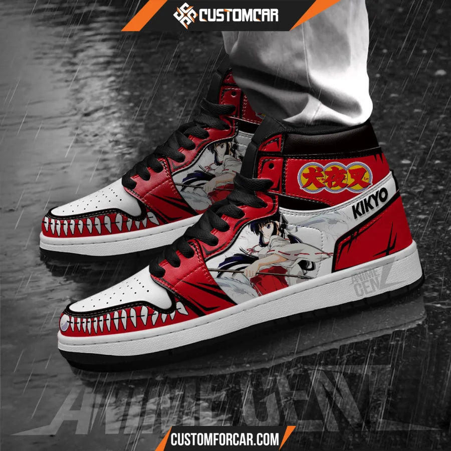 Inuyasha Kikyo JD Sneakers Inuyasha Custom Anime Shoes