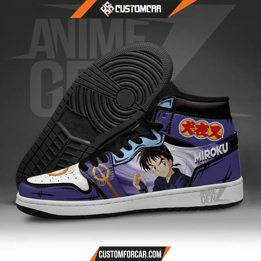 Inuyasha Miroku JD Sneakers Inuyasha Custom Anime Shoes