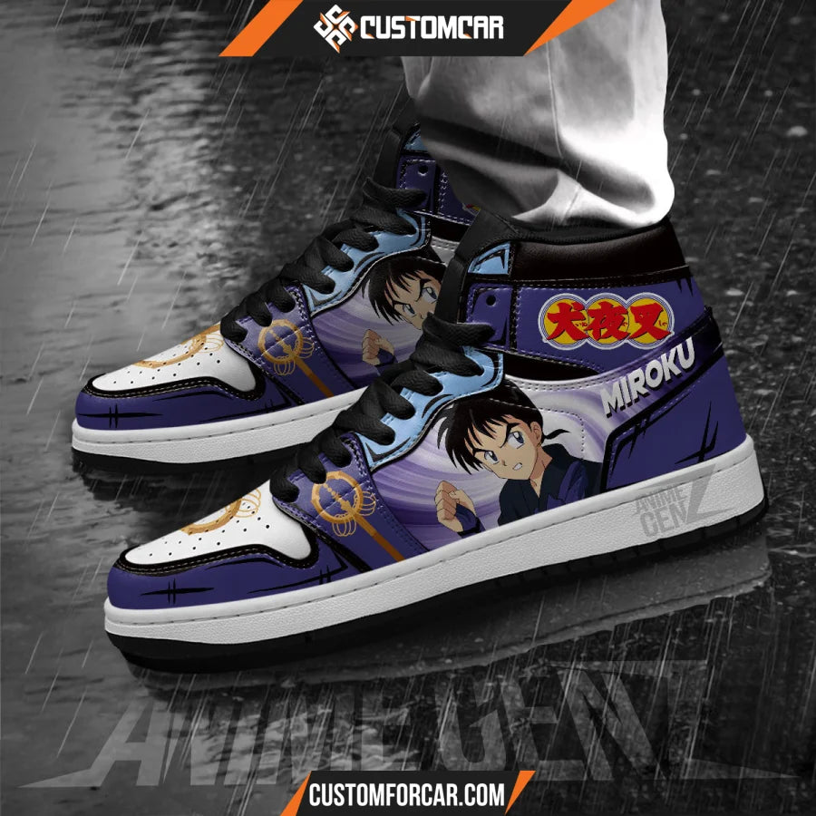 Inuyasha Miroku JD Sneakers Inuyasha Custom Anime Shoes