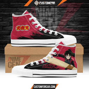 Inuyasha Sango High Top Shoes Custom Anime Shoes