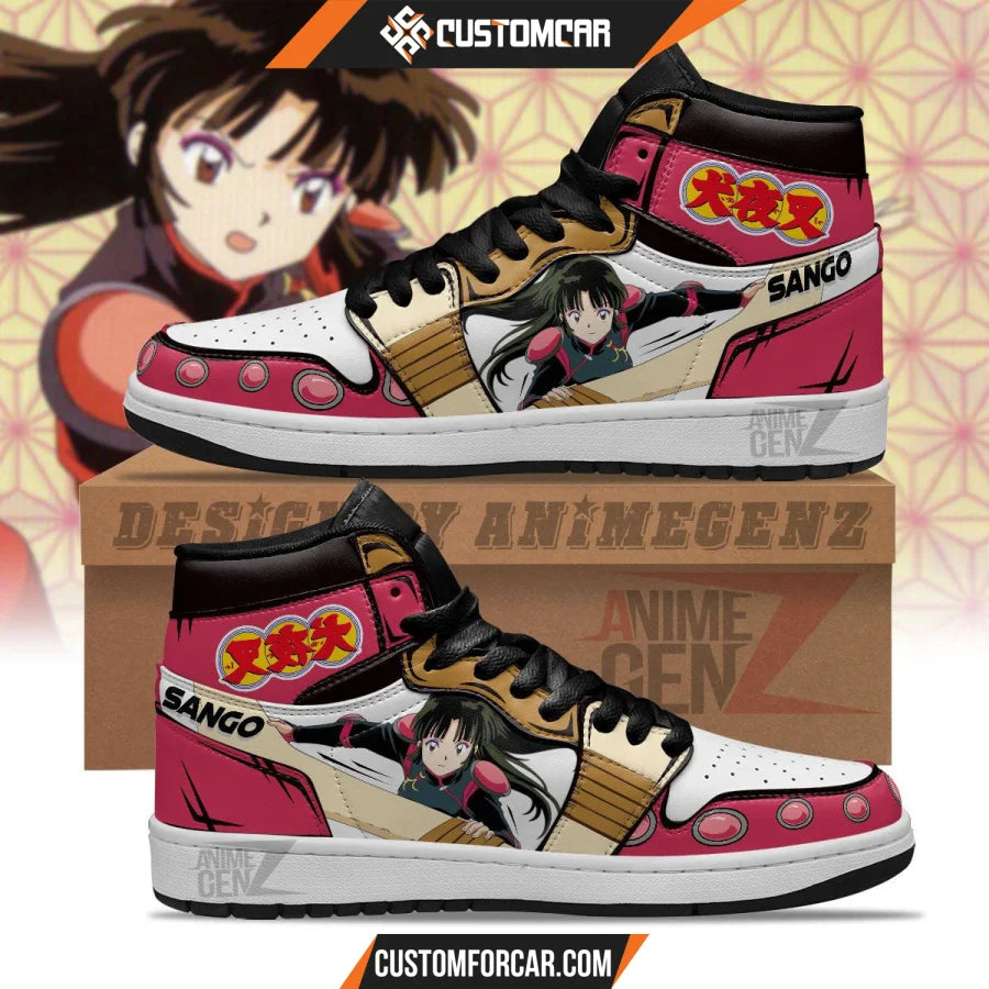 Inuyasha Sango JD Sneakers Inuyasha Custom Anime Shoes