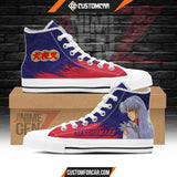 Inuyasha Sesshomaru High Top Shoes Custom Anime Shoes