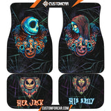 Jack And Sally Nightmare Before Christmas Car Floor Mats