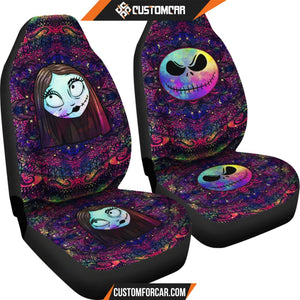 Jack And Sally Nightmare Before Christmas Car Seat Covers