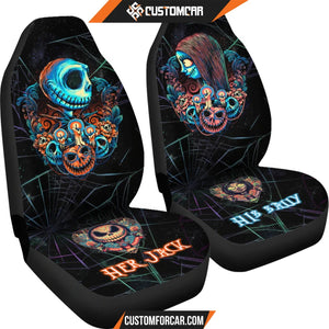 Jack And Sally Nightmare Before Christmas Car Seat Covers