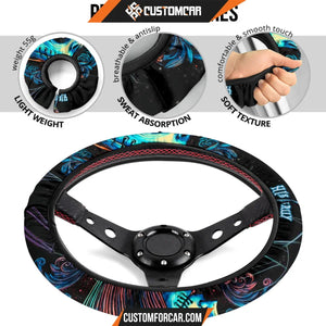 Jack And Sally Nightmare Before Christmas Steering Wheel