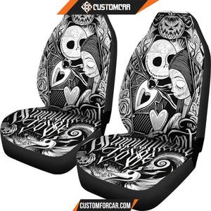 Jack And Sally Seat Covers The Nightmare Before Christmas 