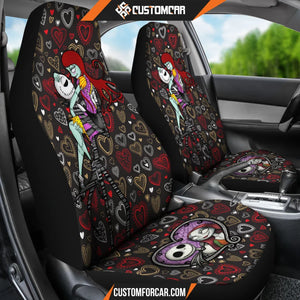 Jack And Sally Valentine Nightmare Before Christmas Car Seat