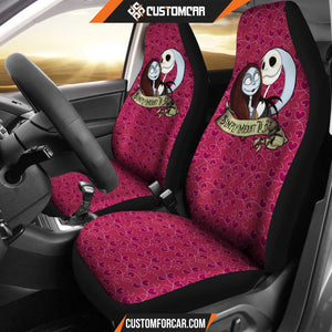 Jack And Sally Valentine Nightmare Before Christmas Car Seat