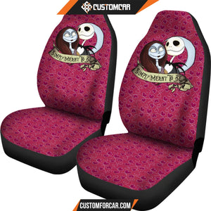 Jack And Sally Valentine Nightmare Before Christmas Car Seat