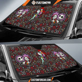 Jack And Sally Valentine Nightmare Before Christmas Car Sun