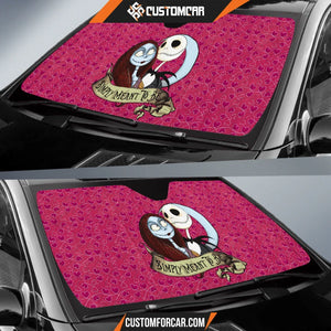 Jack And Sally Valentine Nightmare Before Christmas Car Sun