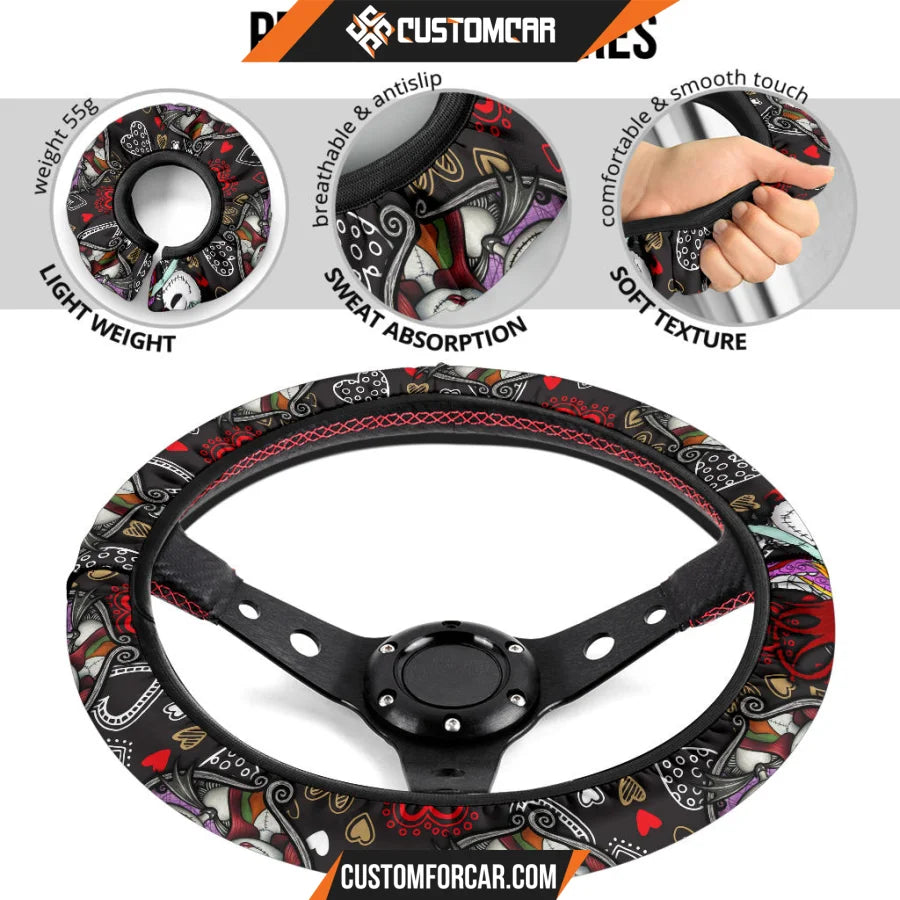 Jack And Sally Valentine Nightmare Before Christmas Steering