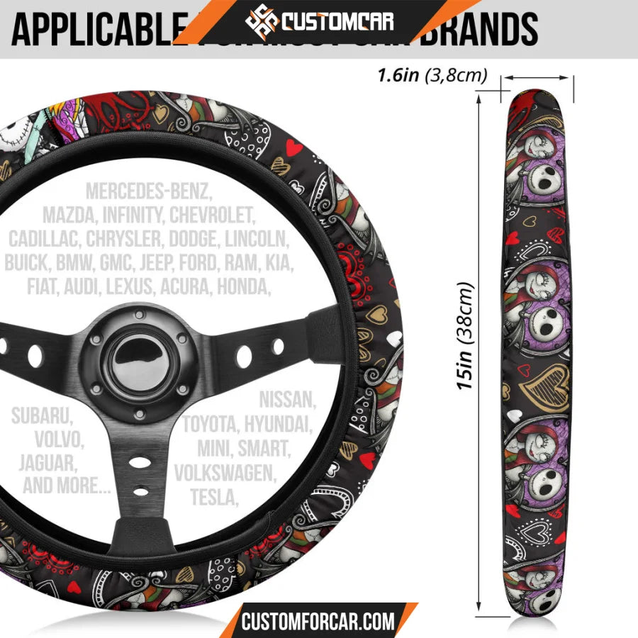 Jack And Sally Valentine Nightmare Before Christmas Steering