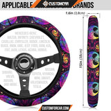 Jack Nightmare Before Christmas Steering Wheel Cover Cartoon