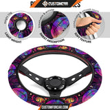 Jack Nightmare Before Christmas Steering Wheel Cover Cartoon