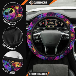 Jack Nightmare Before Christmas Steering Wheel Cover Cartoon