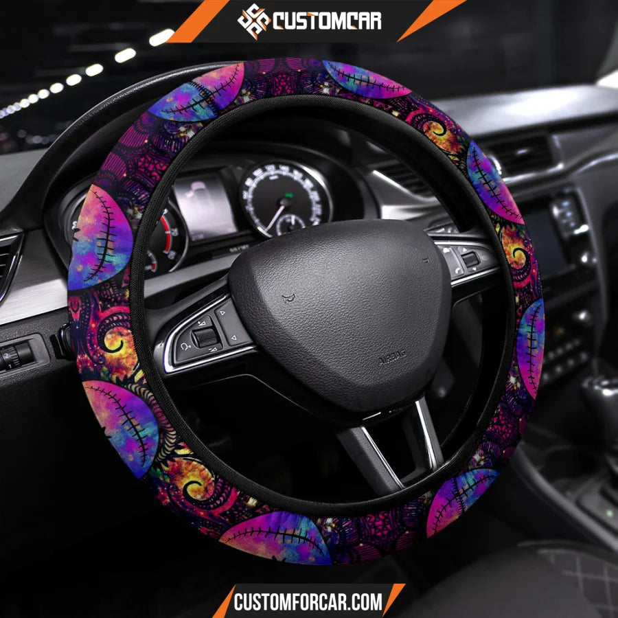 Jack Nightmare Before Christmas Steering Wheel Cover Cartoon