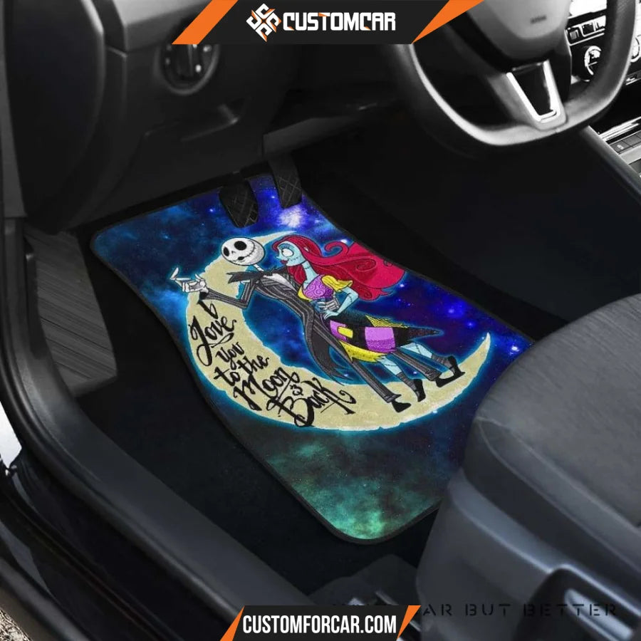 Jack & Sally The Nightmare Before Christmas Car Floor Mats 