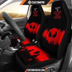 Jack’S Face Red Design Nightmare Before Christmas Car Seat 