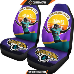 Jacksonville Jaguars Car Seat Covers JAGS Player 50 Winner Rick And Morty Background Seat Covers NT040702 DECORINCAR 4