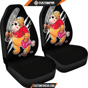 Jason Pooh Halloween Car Seat Covers - Car Seat Covers - 