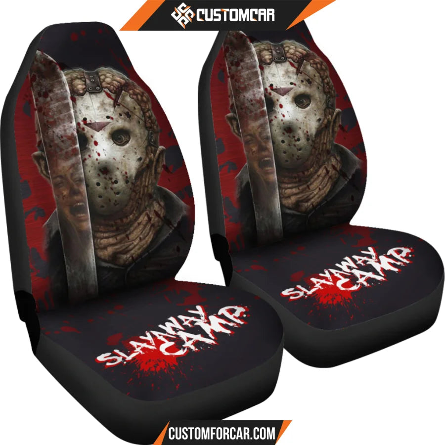 Jason Voorhees Friday The 13th Car Seat Covers Horror Movie