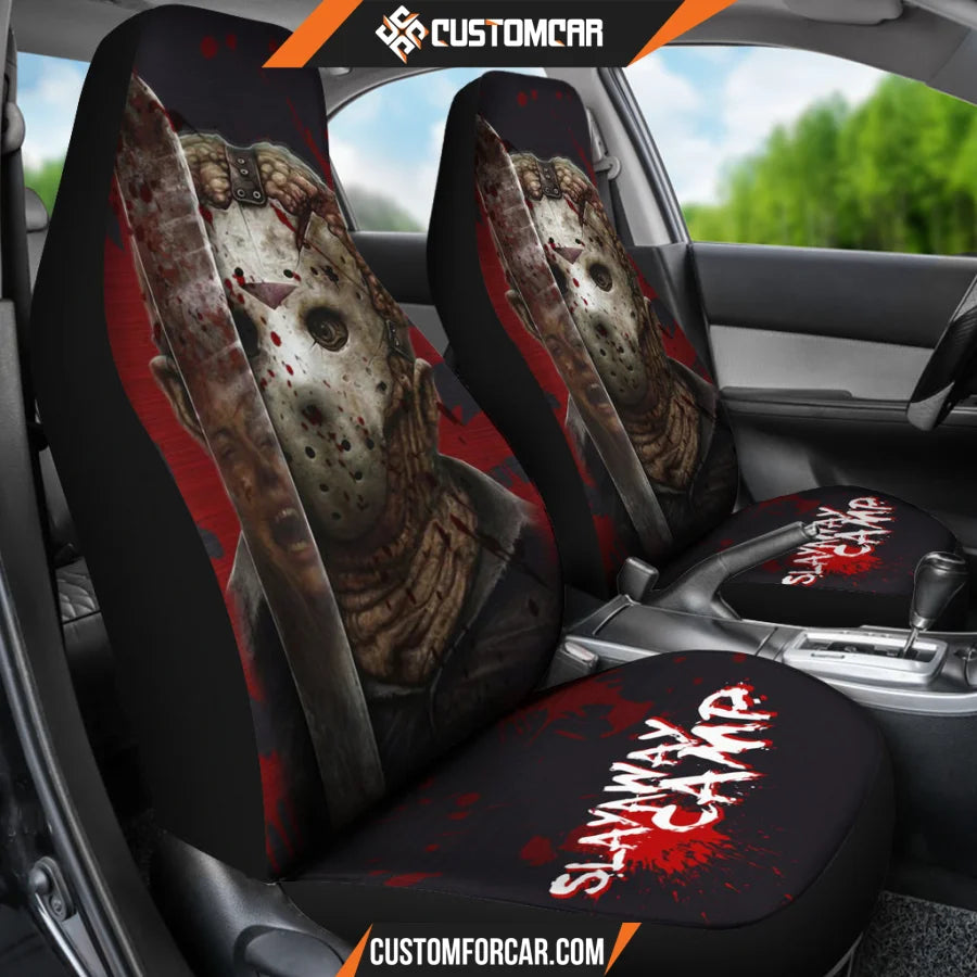 Jason Voorhees Friday The 13th Car Seat Covers Horror Movie