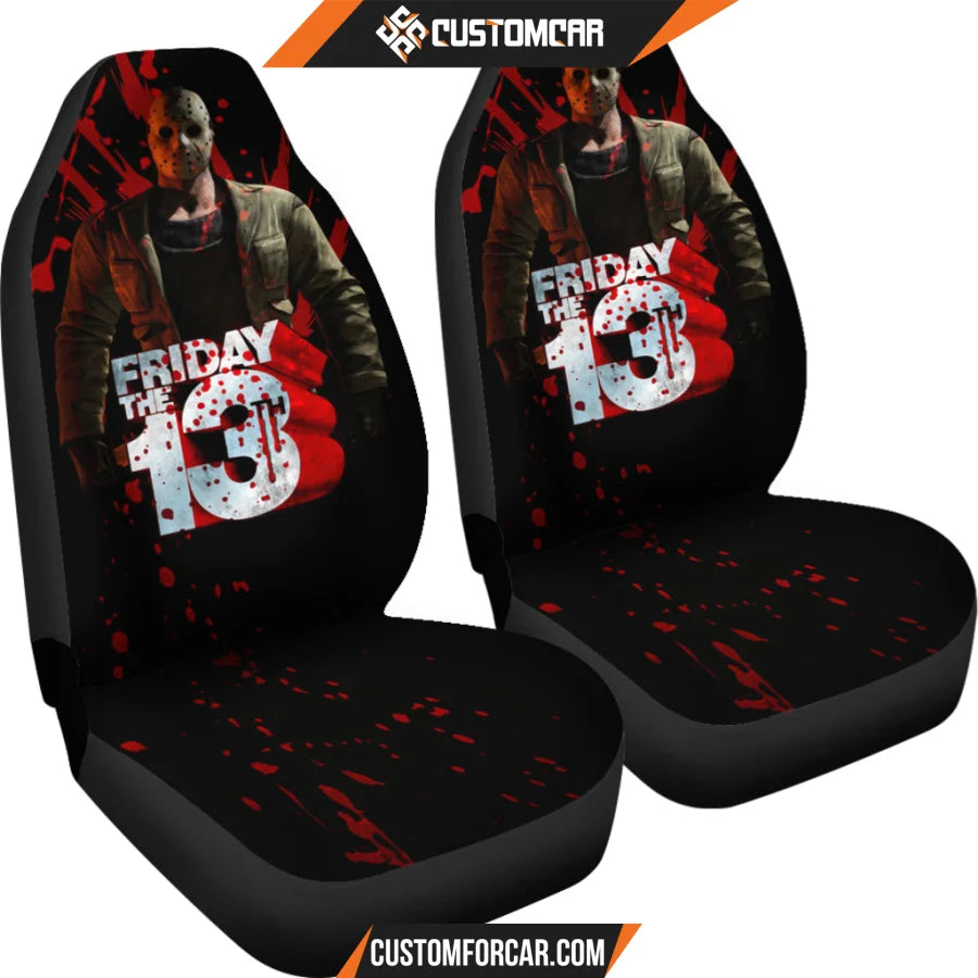 Jason Voorhees Friday The 13th Car Seat Covers Horror Movie
