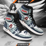 JD Sneakers Fairy Tail Erza Scarlet Custom Anime Shoes