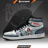 JD Sneakers Fairy Tail Erza Scarlet Custom Anime Shoes