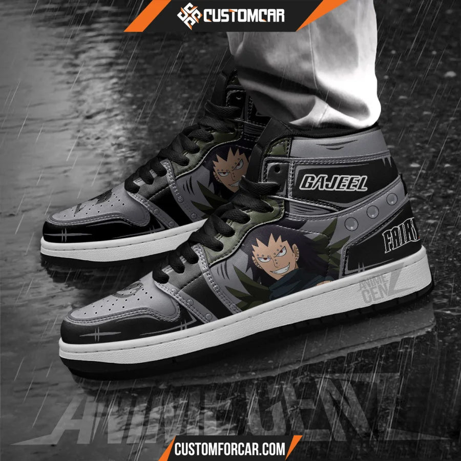 JD Sneakers Fairy Tail Gajeel Custom Anime Shoes