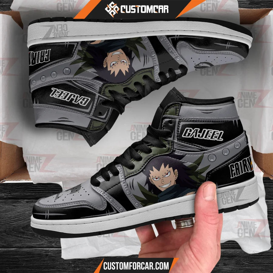 JD Sneakers Fairy Tail Gajeel Custom Anime Shoes