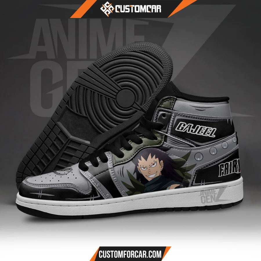 JD Sneakers Fairy Tail Gajeel Custom Anime Shoes