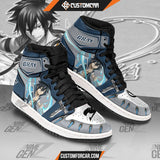 JD Sneakers Fairy Tail Gray Custom Anime Shoes CUSTOMFORCAR