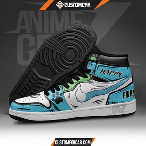 JD Sneakers Fairy Tail Happy Custom Anime Shoes CUSTOMFORCAR