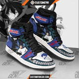 JD Sneakers Fairy Tail Jellal Custom Anime Shoes