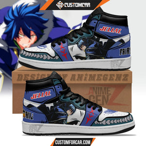 JD Sneakers Fairy Tail Jellal Custom Anime Shoes