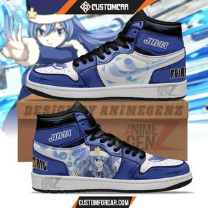 JD Sneakers Fairy Tail Juvia Custom Anime Shoes CUSTOMFORCAR