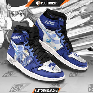 JD Sneakers Fairy Tail Juvia Custom Anime Shoes CUSTOMFORCAR