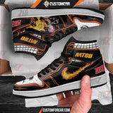 JD Sneakers Fairy Tail Natsu Dragneel Custom Anime Shoes