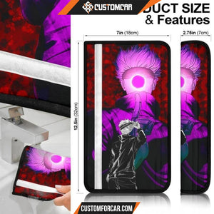 Jujutsu Kaisen Anime Seat Belt Covers | Gojo Satoru Cursed 